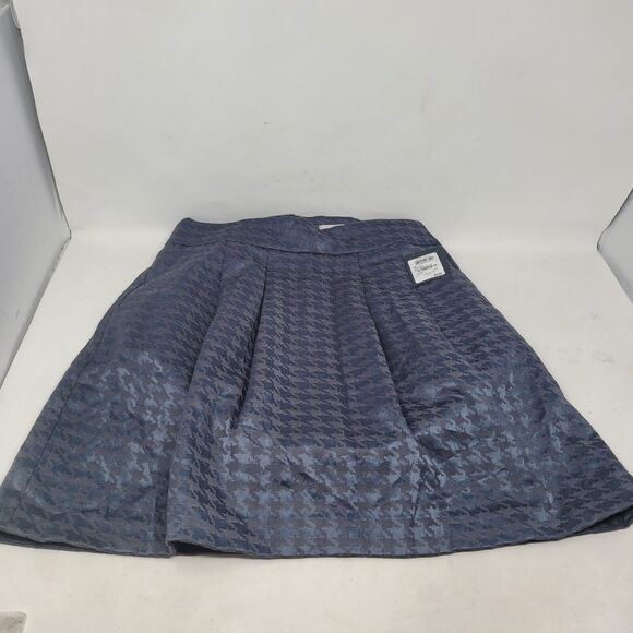 Halogen Nordstrom Skirt Womens 6 Grey Ebony Knee Length Zipper NEW - Picture 1 of 5